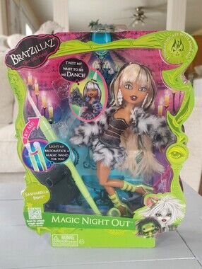 🧹 MGA Bratz Bratzillaz Sashabella Paws Magic Night Out Witches Doll Sasha NRFB